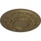 Ekena Millwork Jackson Ceiling Medallion (Fits Canopies up to 13 1/2"), 32 3/4"OD x 2 1/2"P, Mississippi Mud CM32JAMMF - alternate 4